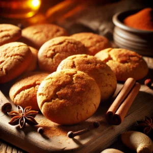 biscuits épicé le champ vrillé